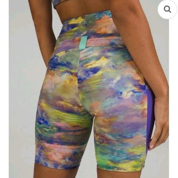 Lululemon Cargo Hiking Short 6 Super-High-Rise 8" Altered Nature Multi LW7CHAS - Picture 3 of 17